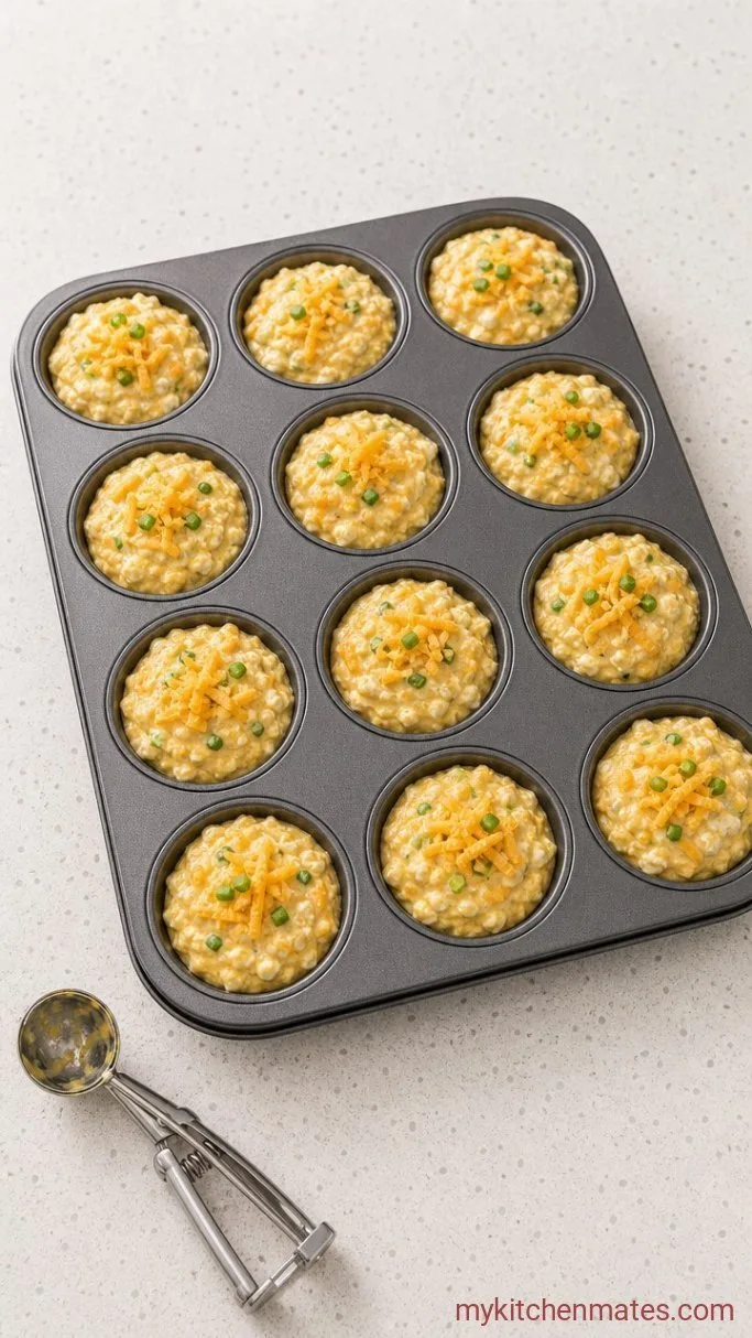 Step 4: Fill the Muffin Cups