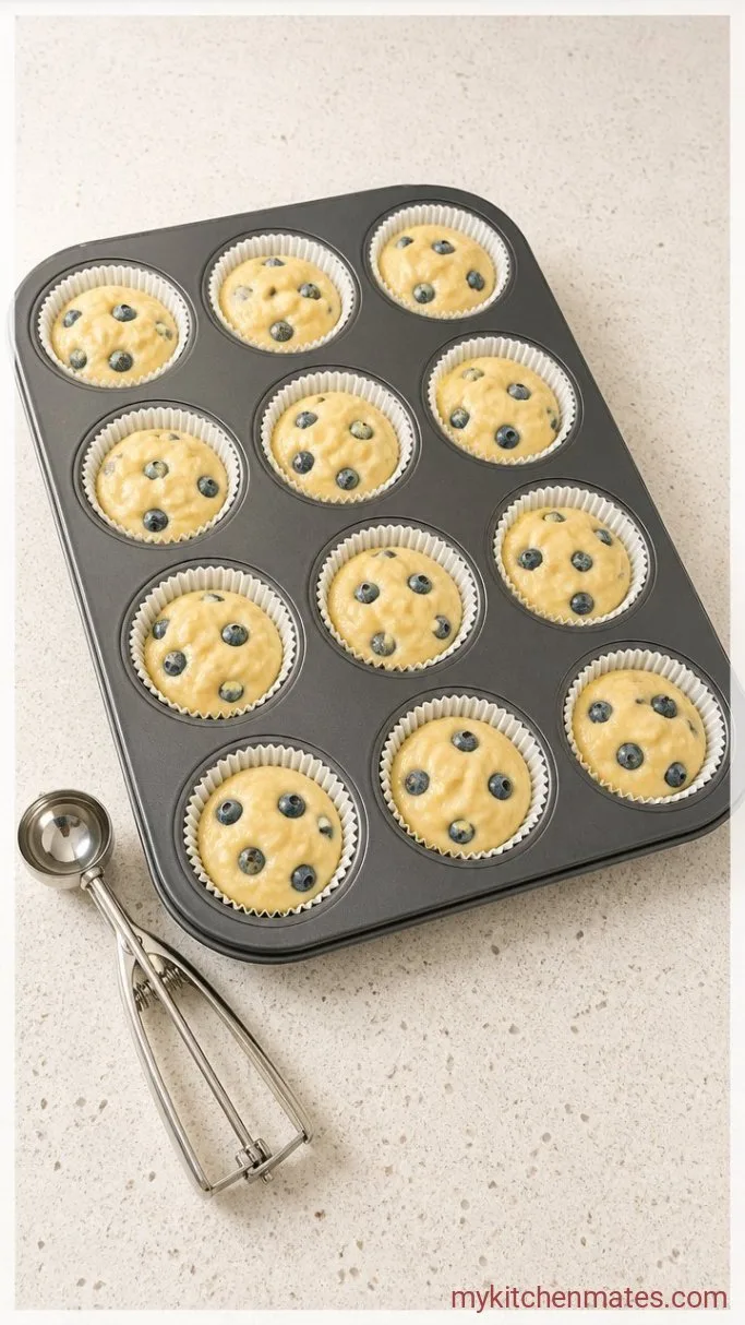 Step 4: Fill the Muffin Cups