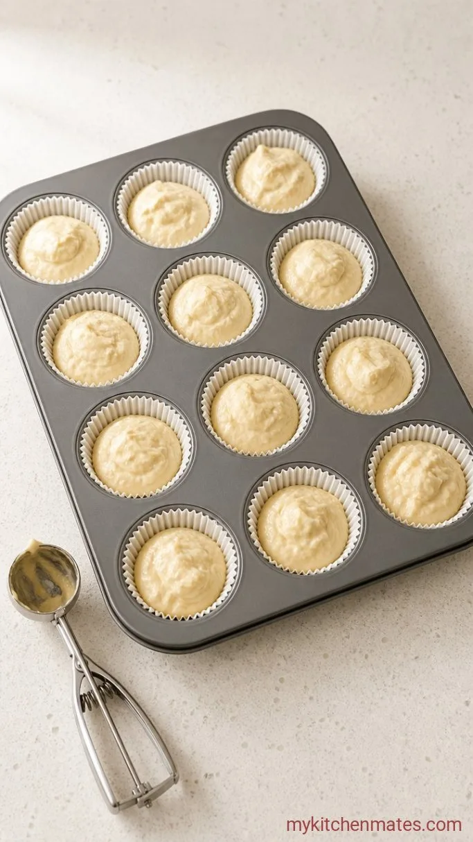 Step 4: Fill the Muffin Tin