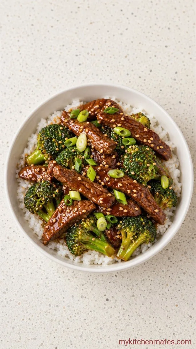 Tender Crockpot Beef and Broccoli Step 4: Finish and Serve Over Rice