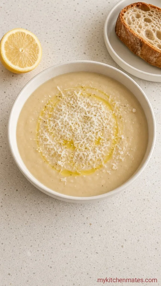 Creamy White Bean Soup (Ready in 30 Minutes) Step 4: Finish and Serve