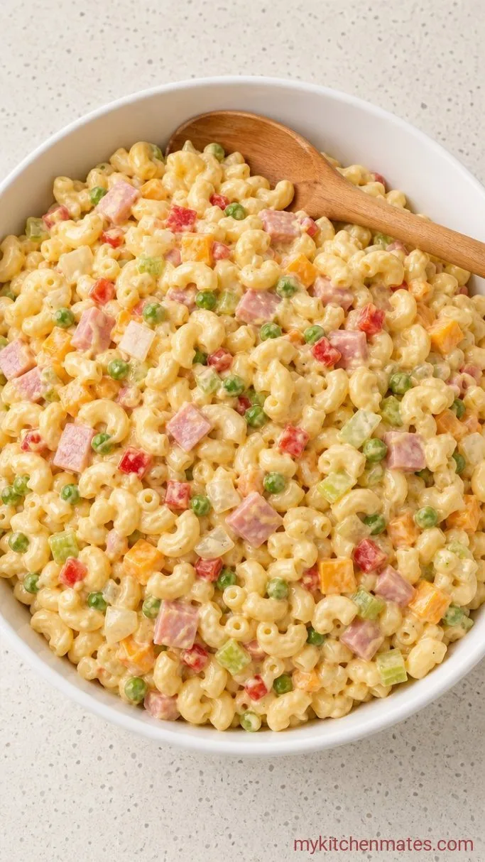 Creamy Puerto Rican Macaroni Salad (Ensalada de Coditos) Step 4: Finish and Serve