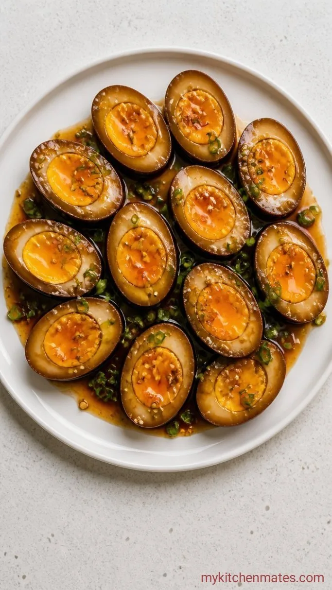 6-Ingredient Korean Marinated Eggs (Mayak Gyeran) Step 4: Finish and Serve