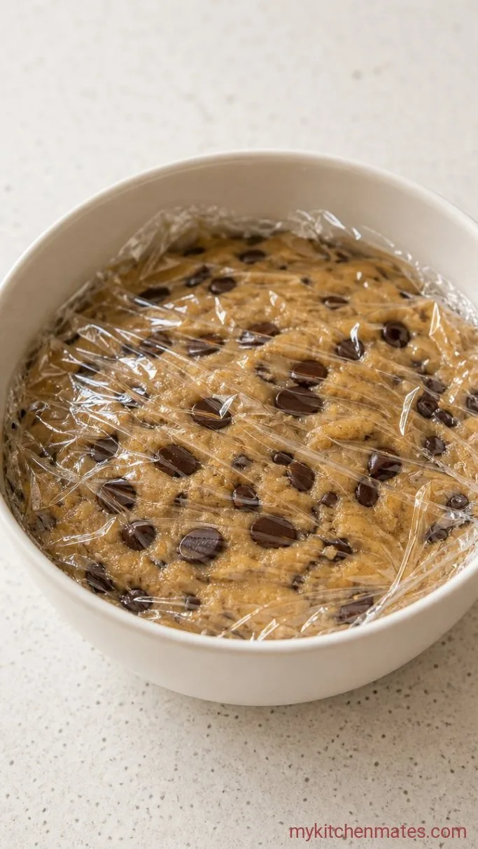 Jacques Torres Chocolate Chip Cookies (36-Hour Dough) Step 4: Finish the Dough and Chill