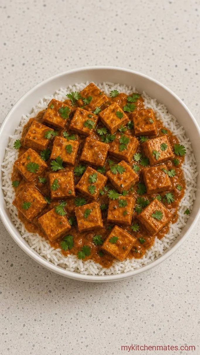 One-Pan Creamy Vegan Butter Chicken Step 4: Finish with Fresh Herbs and Serve