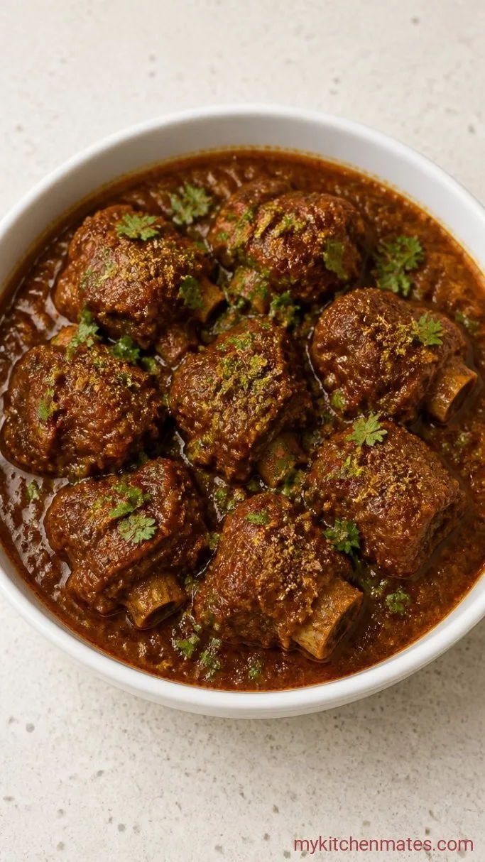 Mutton Indian Gravy: Tender and Aromatic Step 4: Finish with Garam Masala and Serve
