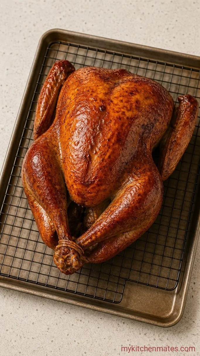 Juicy Smoked Whole Turkey (Pellet Grill Method) Step 4: Finish with High Heat for Crackly Skin