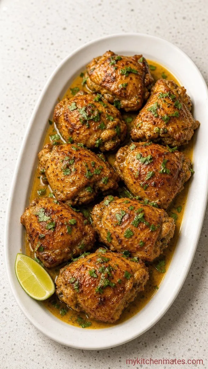 30-Minute Coconut Milk Chicken Step 4: Finish with Lime and Cilantro