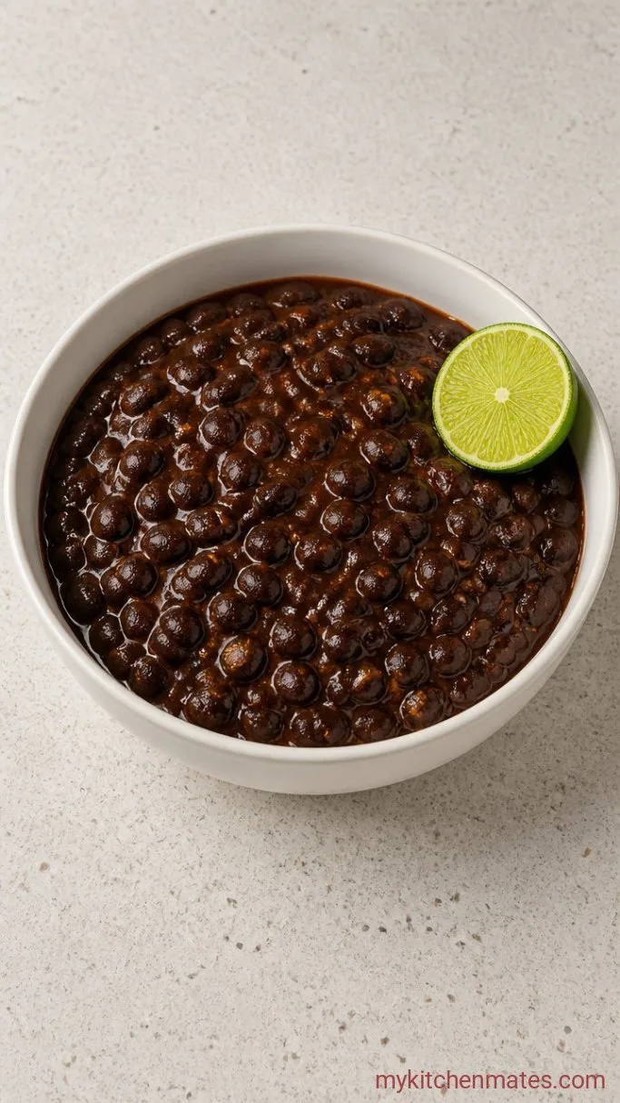 Mexican Black Beans in 20 Minutes Step 4: Finish with Lime and Serve
