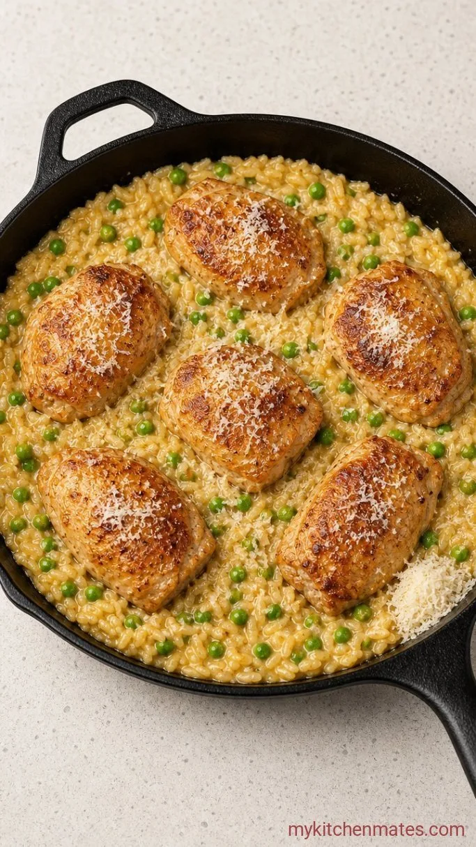 Step 4: Fluff and Finish with Parmesan