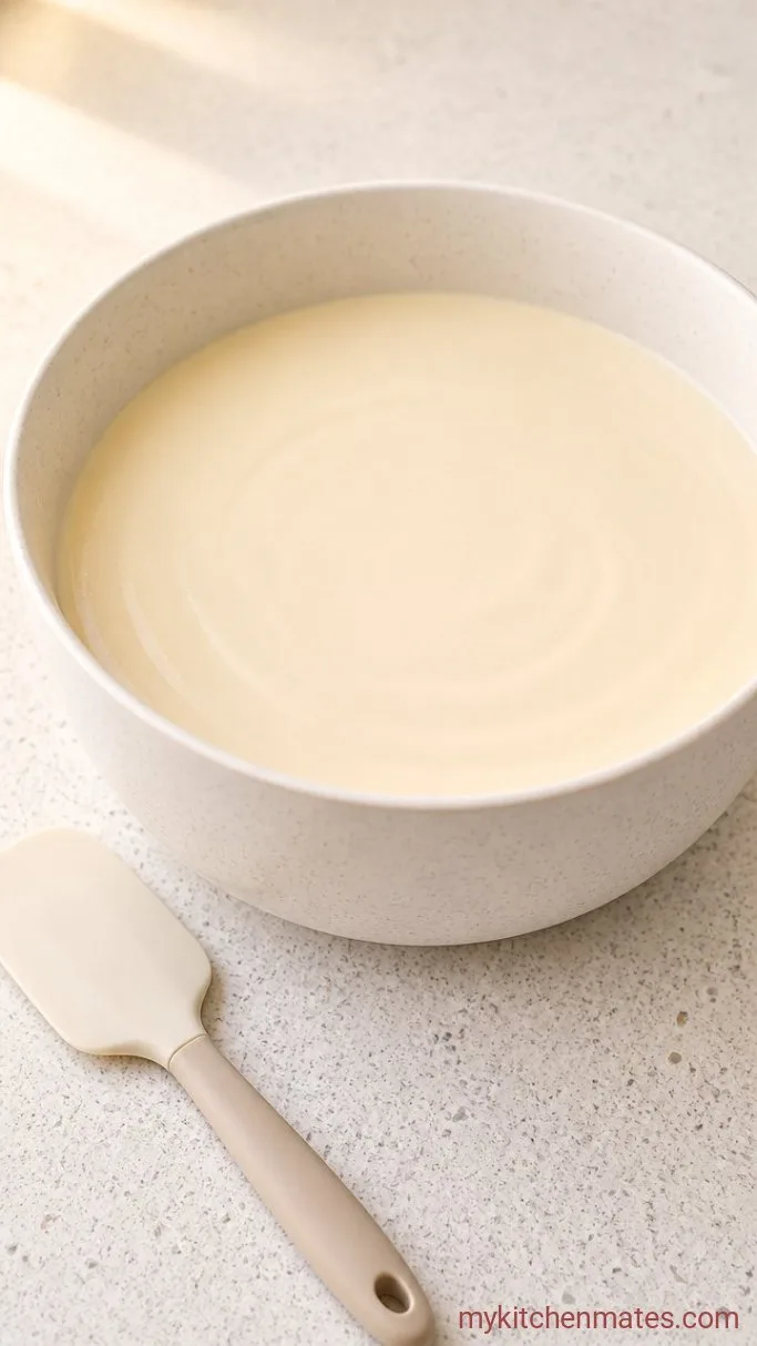 No-Churn Dairy-Free Vanilla Ice Cream (Just 4 Ingredients) Step 4: Fold and Freeze the Ice Cream