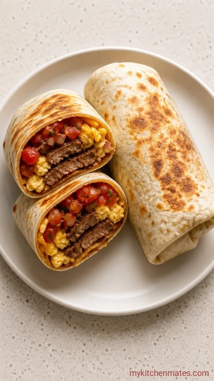 Step 4: Fold and Serve the Burritos