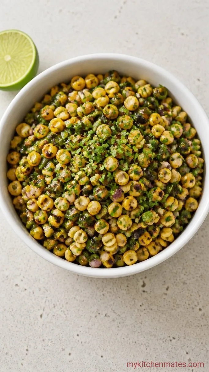 Smoky Copycat Chipotle Corn Salsa Step 4: Fold and Serve