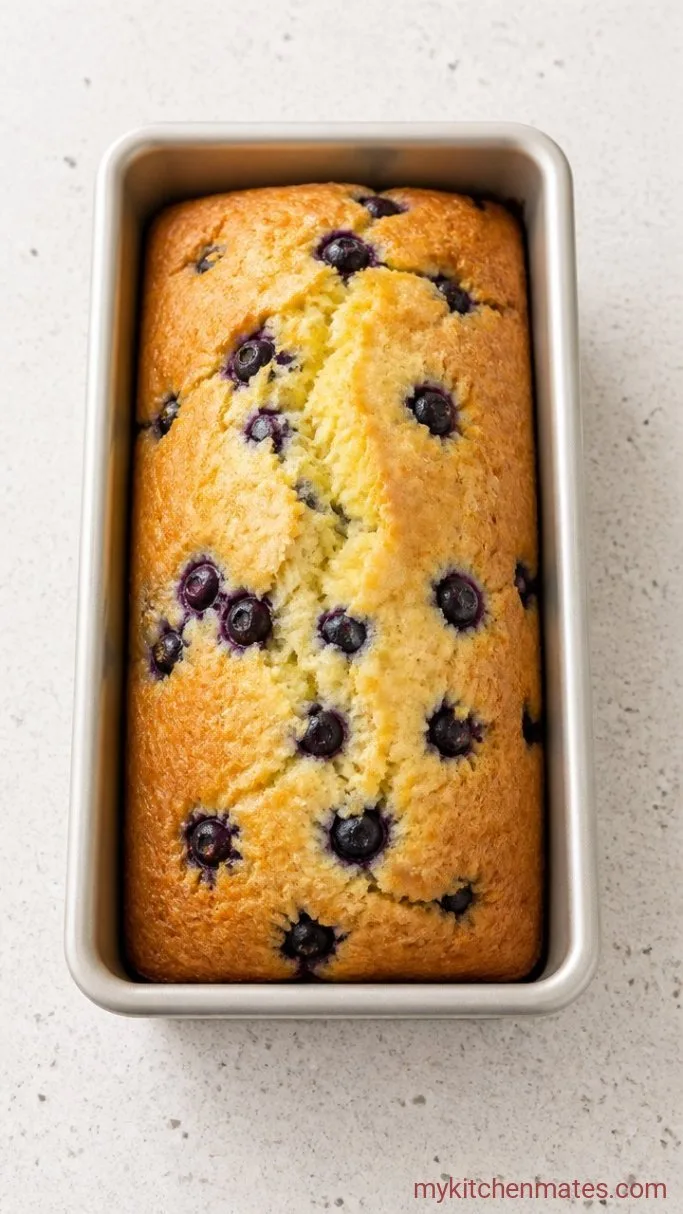 Step 4: Fold in the Blueberries and Bake