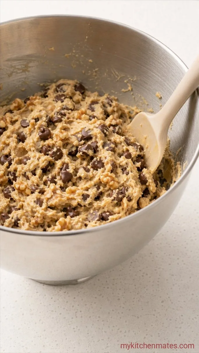 Step 4: Fold in the Chocolate and Walnuts