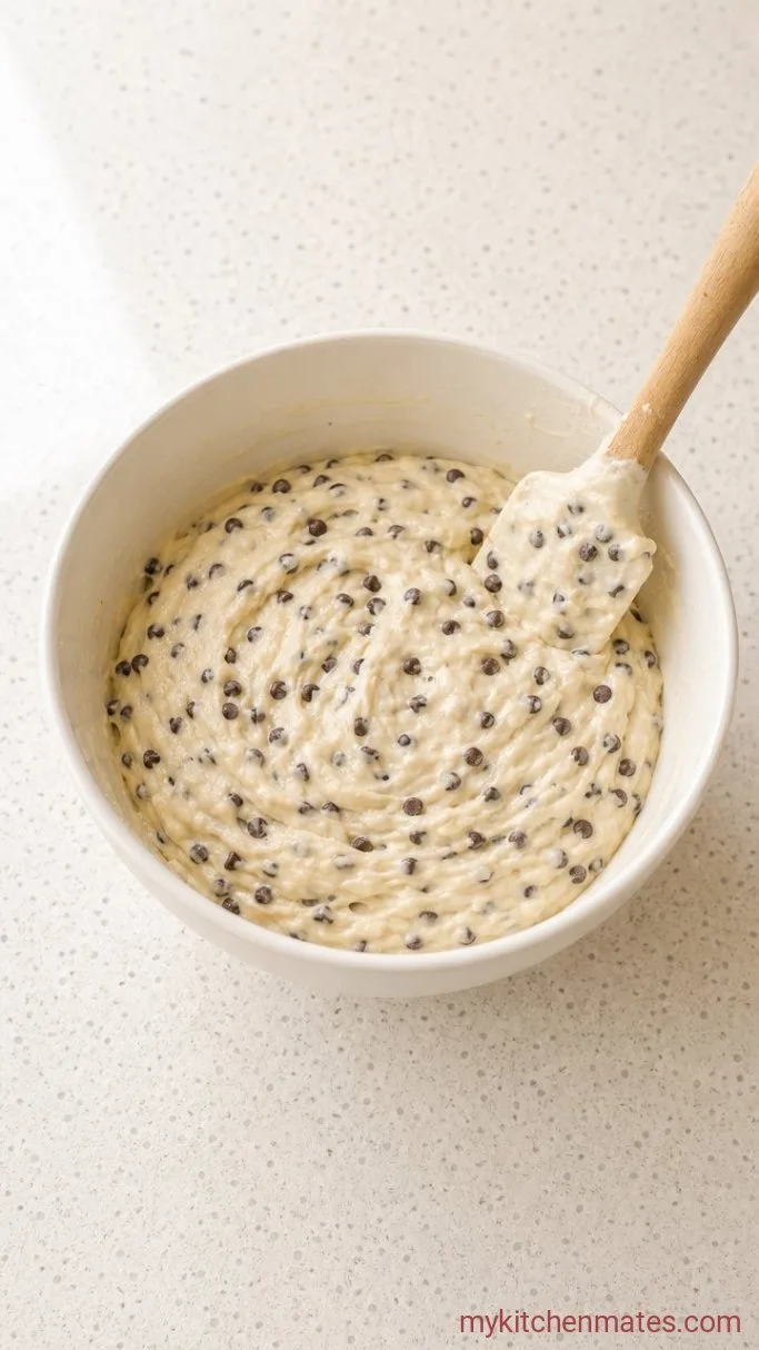 Chocolate Chip Pound Cake Bundt: Rich, Buttery, and Full of Chocolate Chips Step 4: Fold in the Chocolate Chips