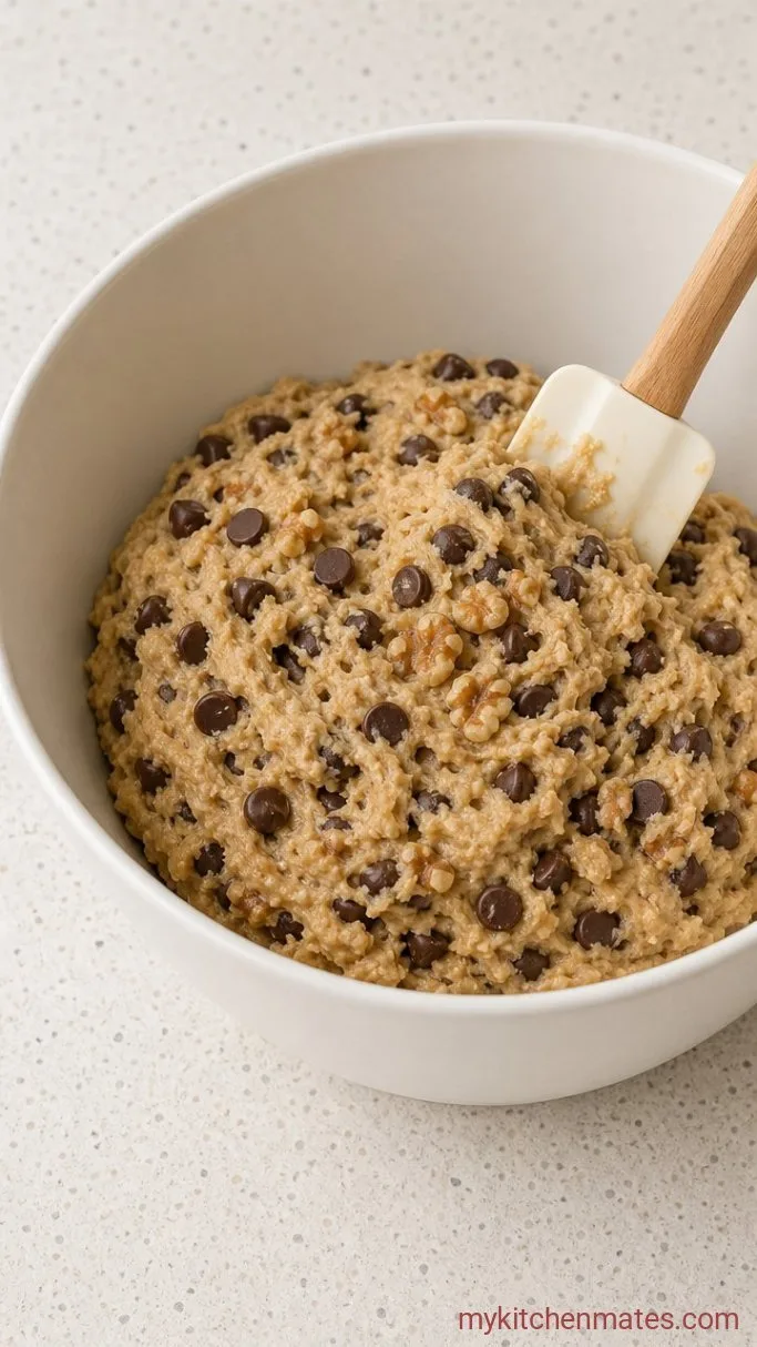 Chewy Toll House Chocolate Chip Cookies Step 4: Fold in the Chocolate Chips
