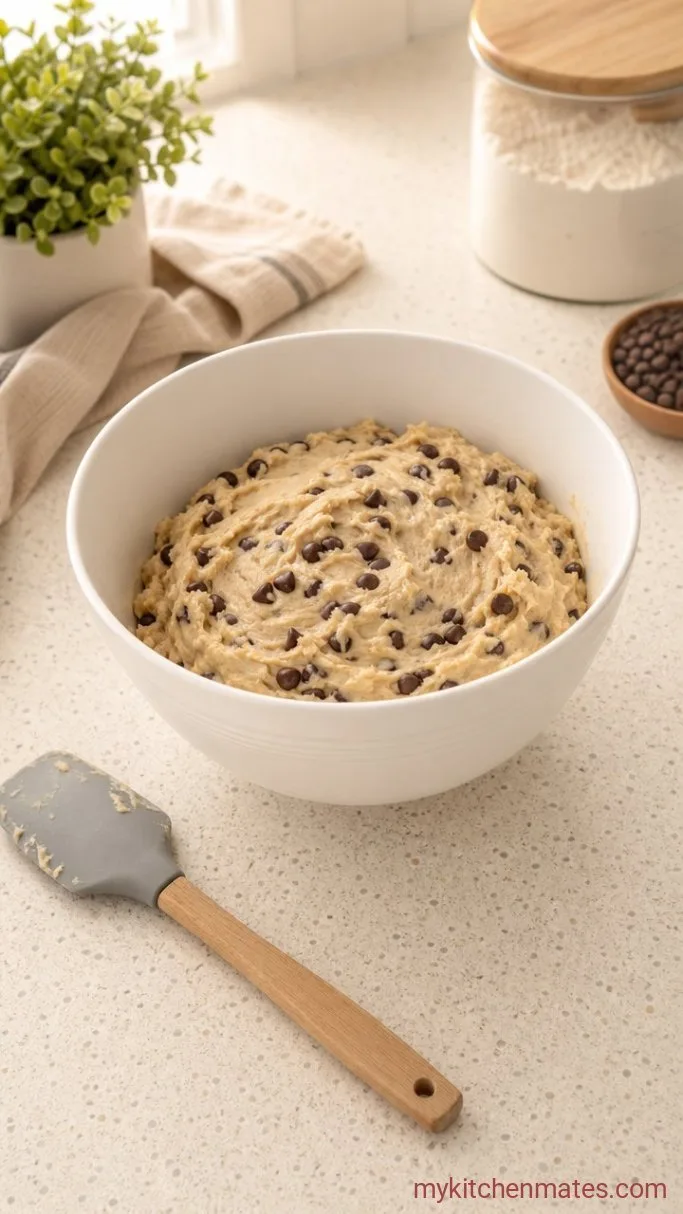 Step 4: Fold in the Chocolate Chips