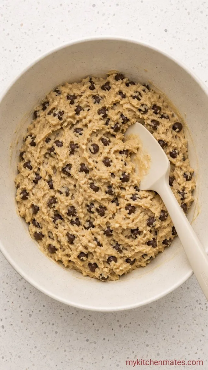 Soft & Chewy Chocolate Chip Cookies With Pudding Step 4: Fold in the Chocolate Chips
