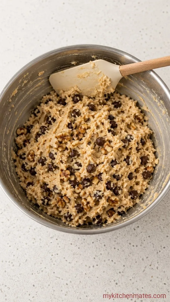 Step 4: Fold in the Chocolate Chips