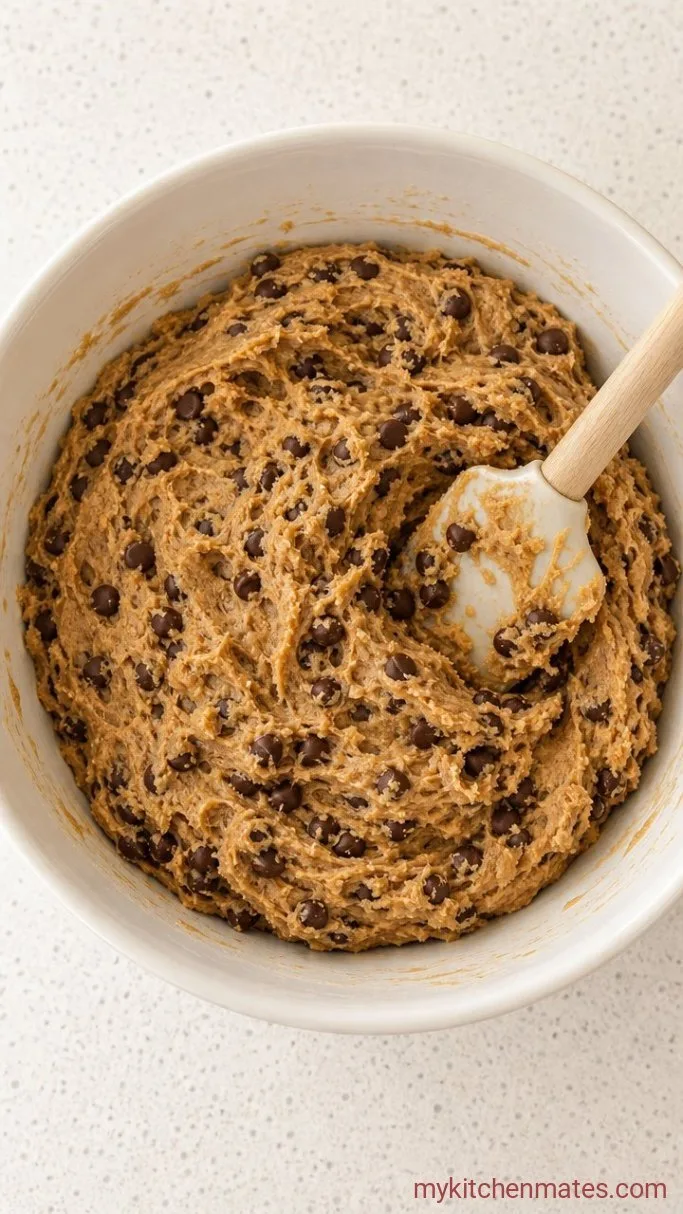 Step 4: Fold in the Dry Ingredients and Chocolate Chips