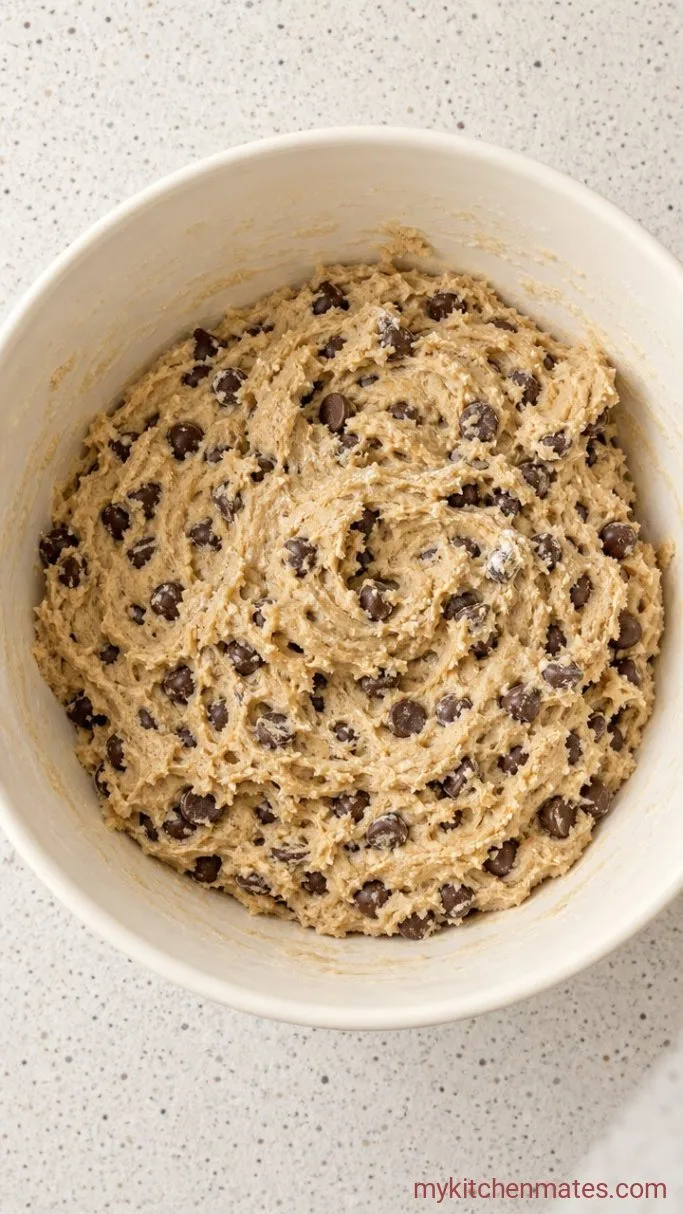 Browned Butter Sea Salt Chocolate Chip Cookies Step 4: Fold in the Dry Ingredients