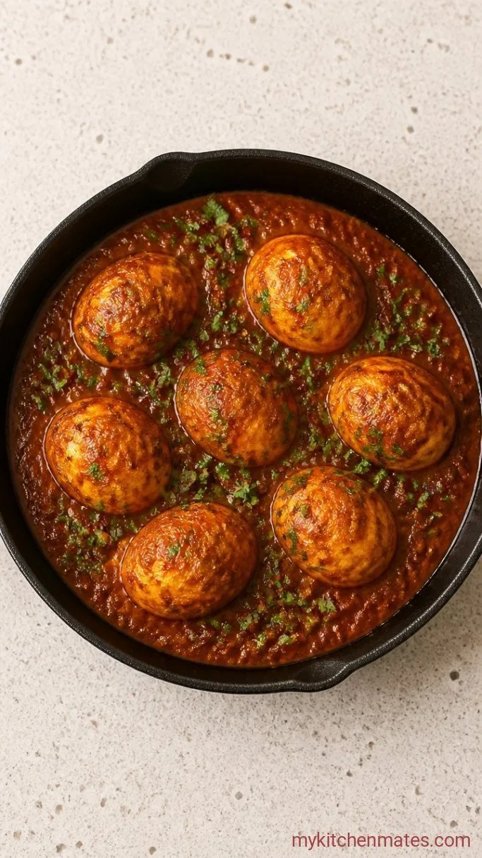 Step 4: Fold in the Eggs and Garnish