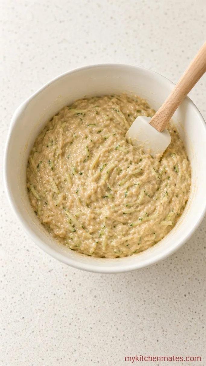 Step 4: Fold in the Zucchini