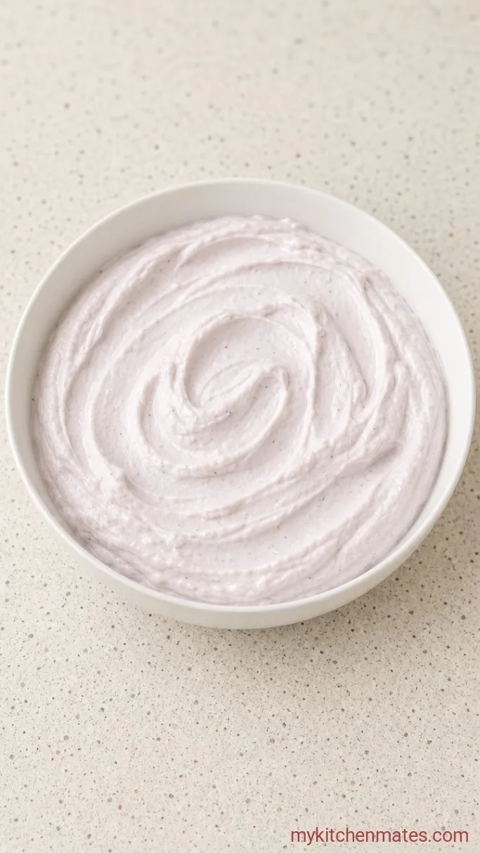 Step 4: Fold the Base and Whipped Cream