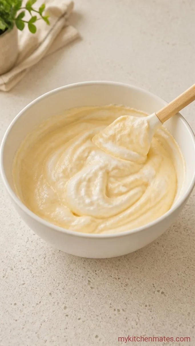 Jiggly Japanese Souffle Pancakes Step 4: Fold the Batter and the Meringue