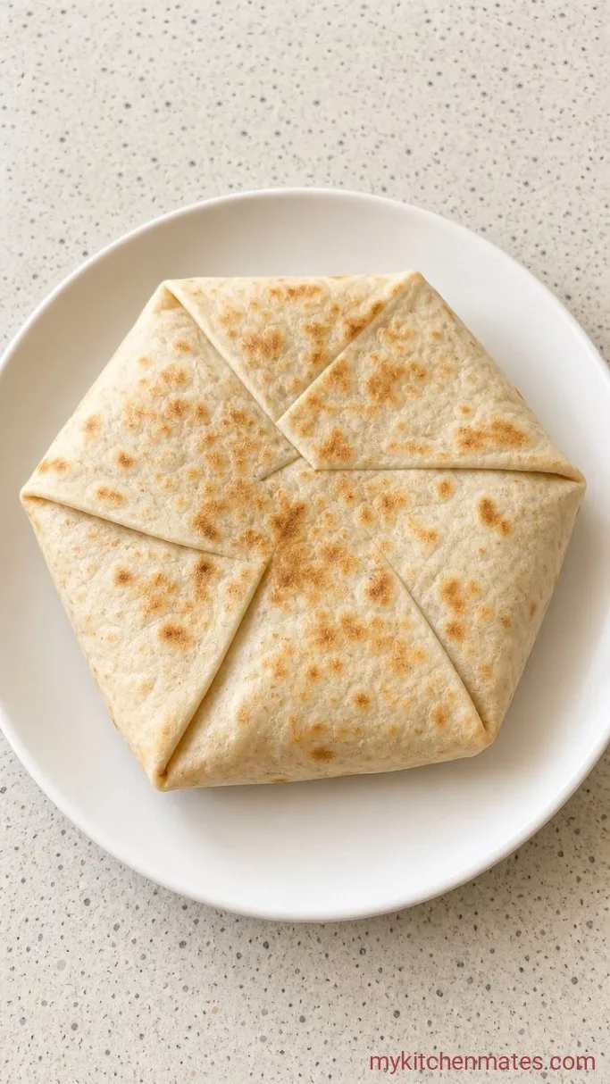 Step 4: Fold the Wrap