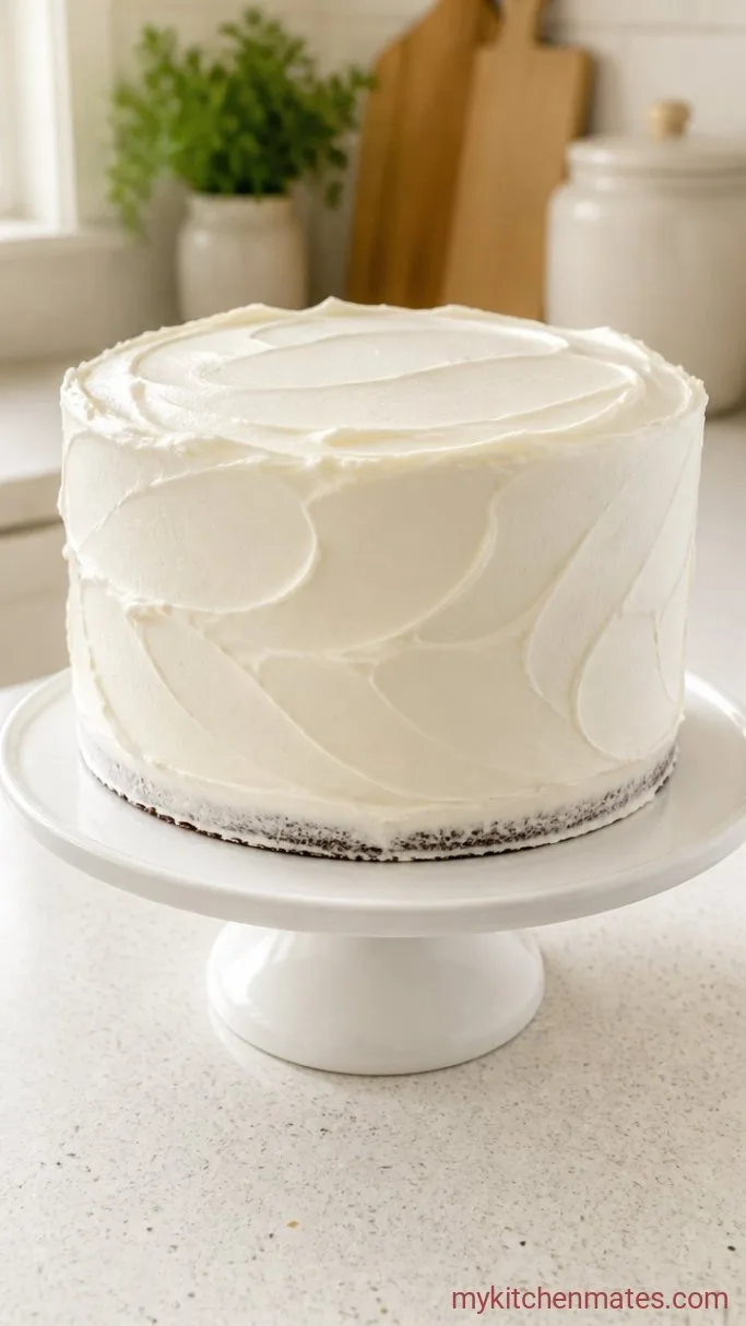 Step 4: Frost and Stack the Cake