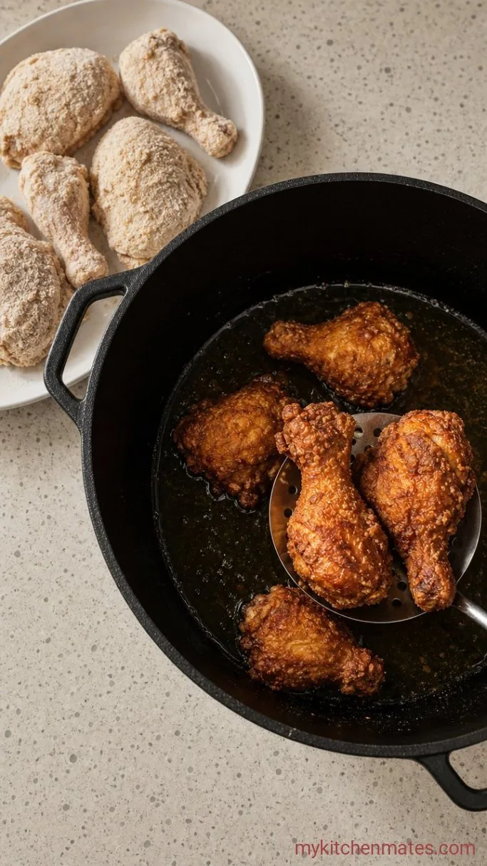 Step 4: Fry in Batches