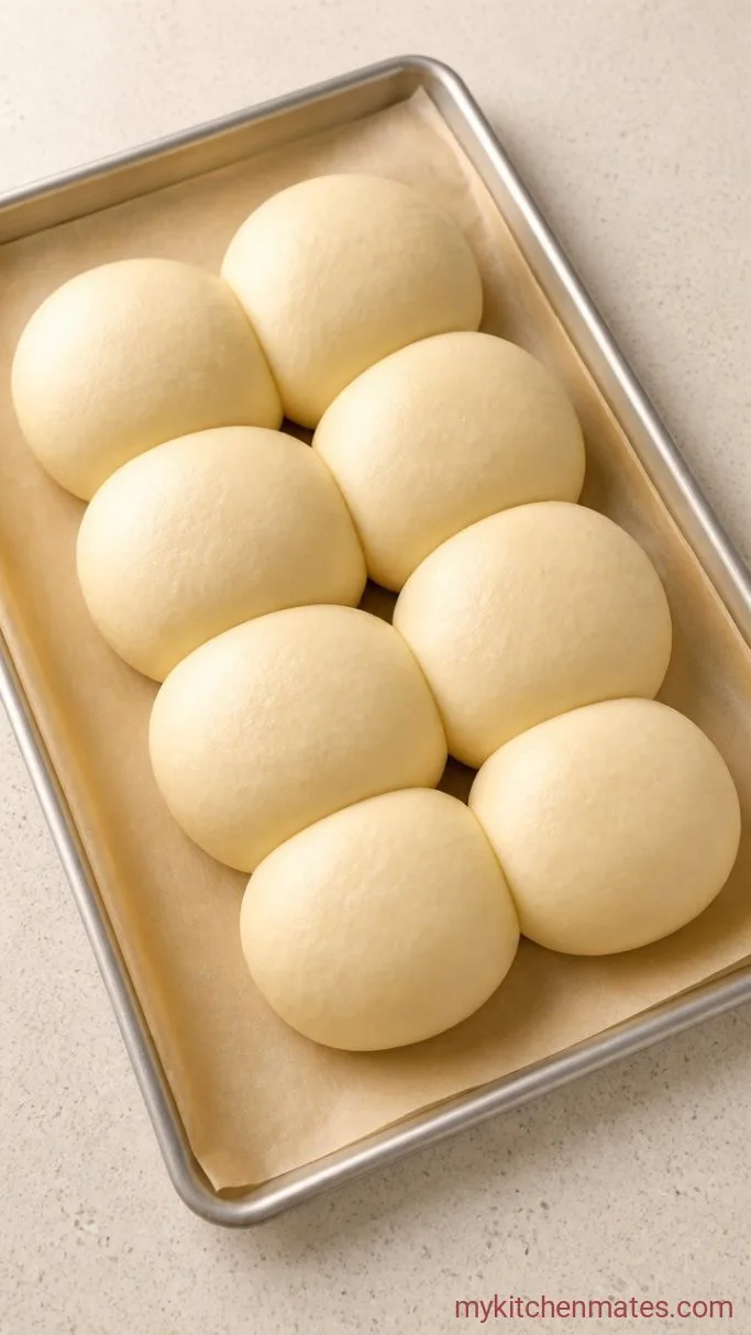 Soft Korean Cream Cheese Buns Step 4: Give the Buns a Second Rise