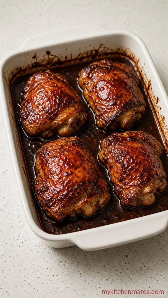 Easy Oven-Baked Jerk Chicken (Sticky and Spicy) Step 4: Glaze and Finish