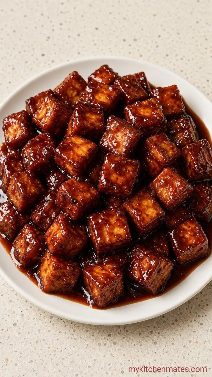 Step 4: Glaze and Serve the BBQ Tofu