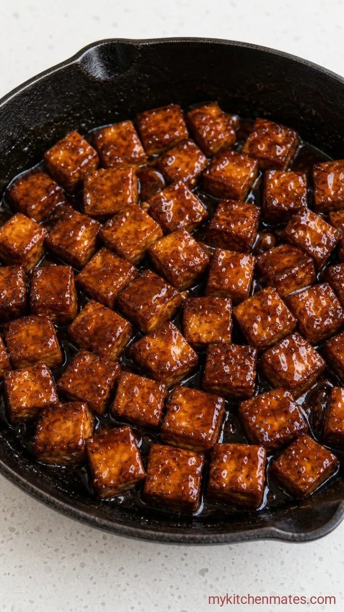 Step 4: Glaze the Tofu