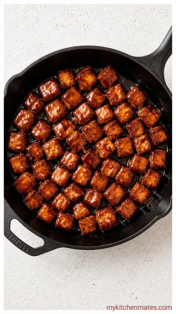 Step 4: Glaze the Tofu