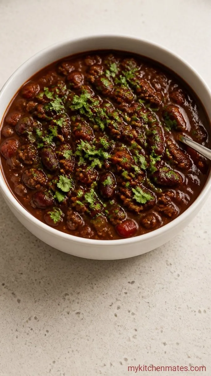 Step 4: Ladle and Garnish the Chili
