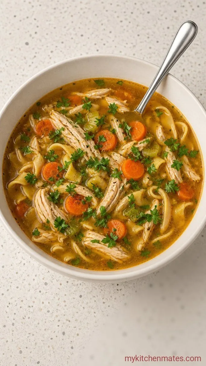 Step 4: Ladle and Garnish the Soup