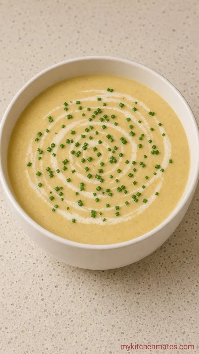 Creamy Irish Potato Soup (No Cream, Just Potatoes) Step 4: Ladle and Garnish