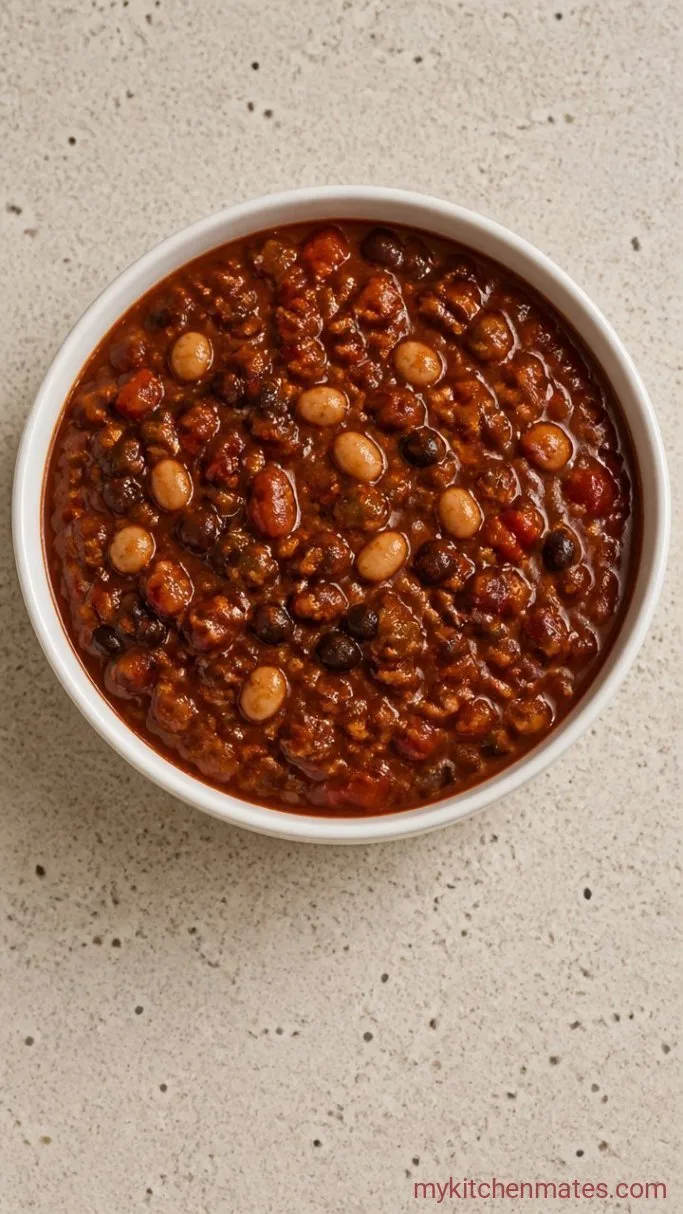 Step 4: Ladle and Top the Chili