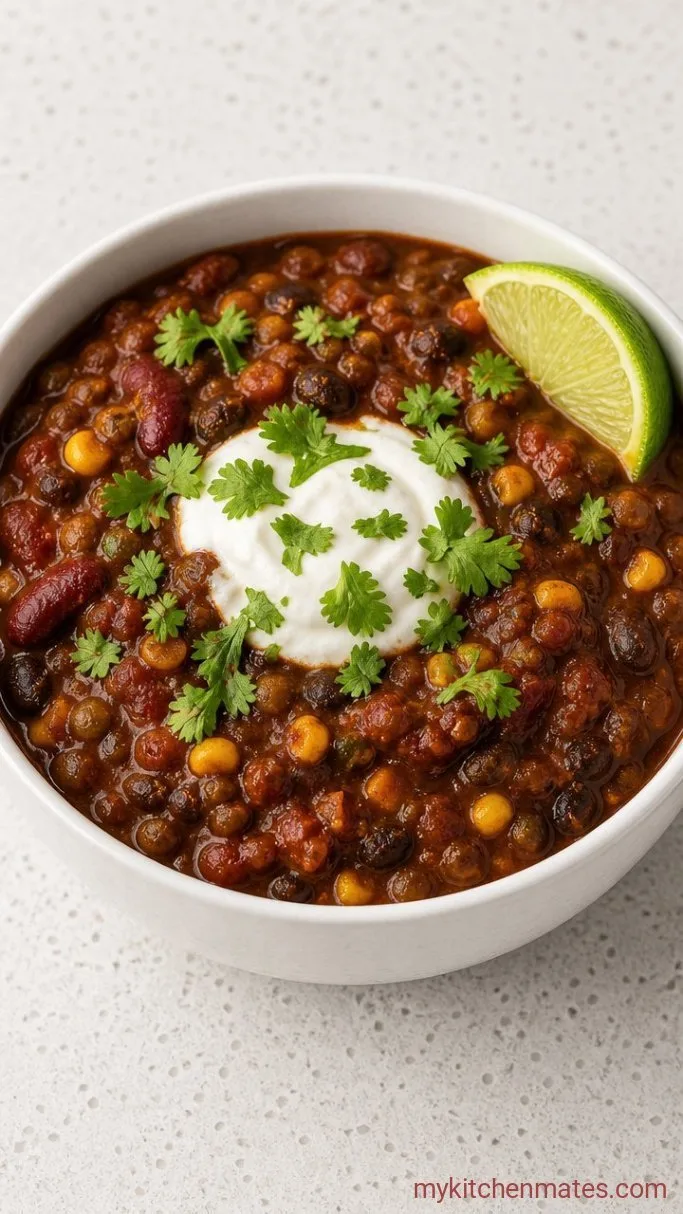 Step 4: Ladle Into Bowls and Add Toppings