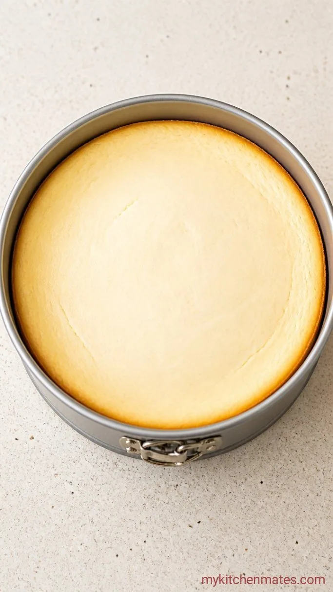 Step 4: Layer and Bake the Cheesecake