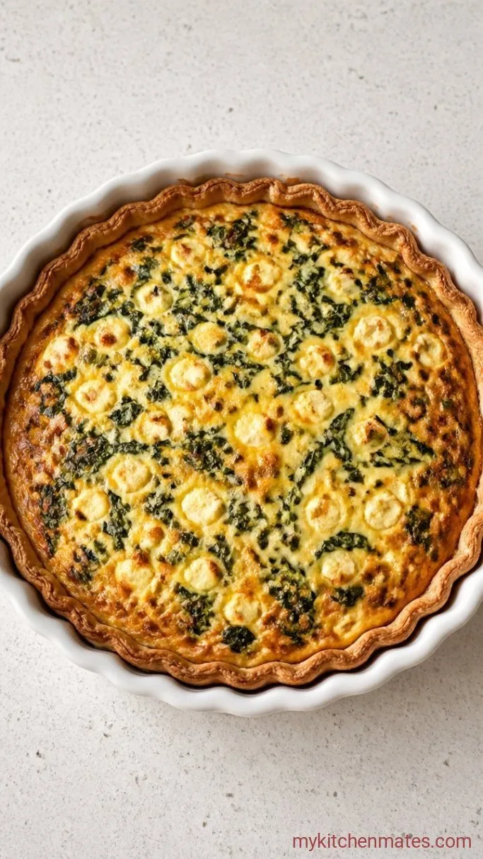 Step 4: Layer and Bake the Quiche