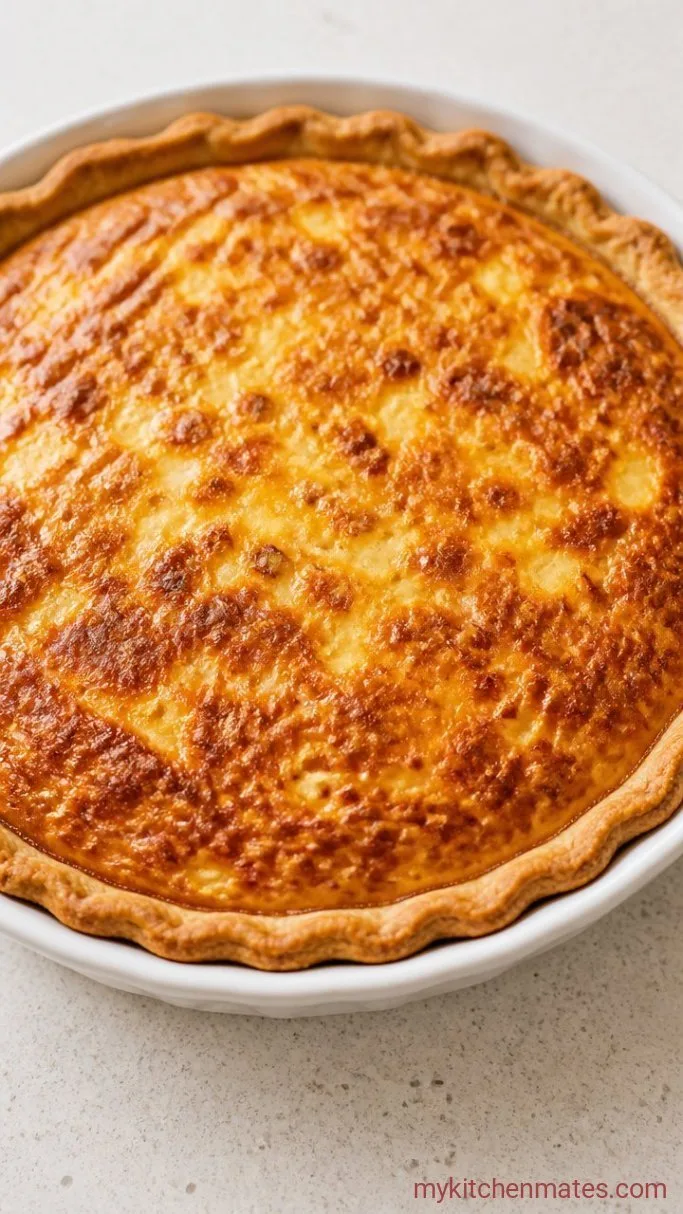 Deep Dish Quiche: Fluffy, Cheesy, and Foolproof Step 4: Layer and Bake