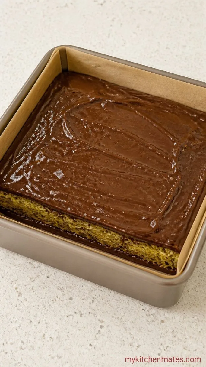 Step 4: Layer the Batter and Filling