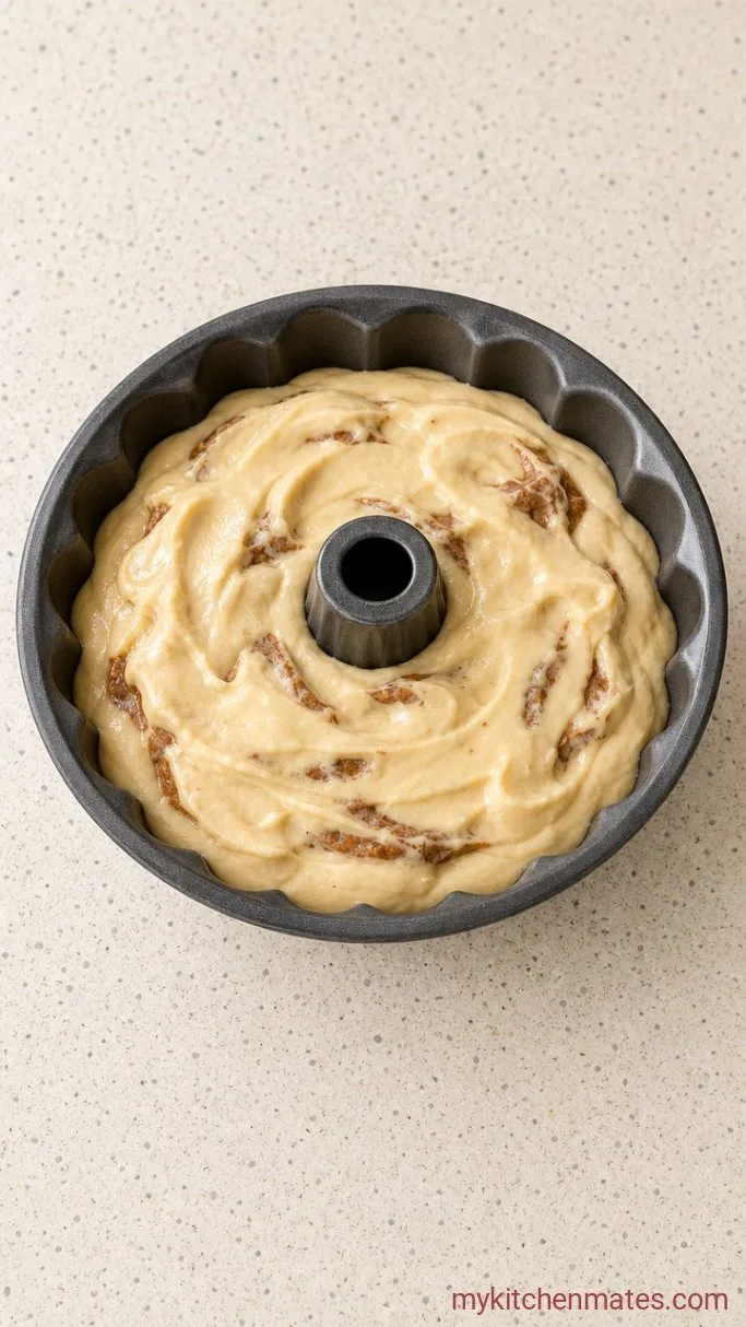 Step 4: Layer the Batter and Swirl