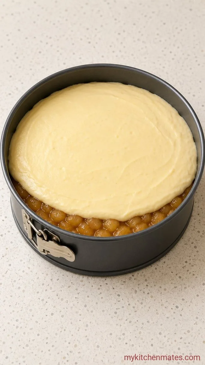 Step 4: Layer the Cheesecake