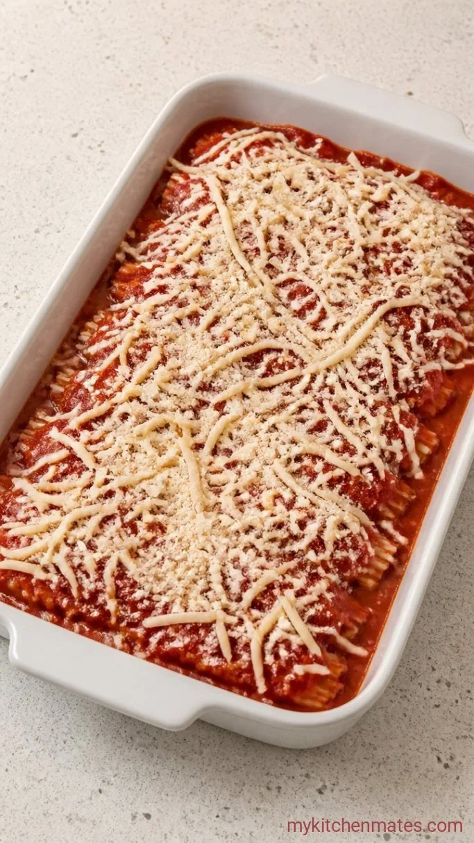 Step 4: Layer the Sauce and Cheese